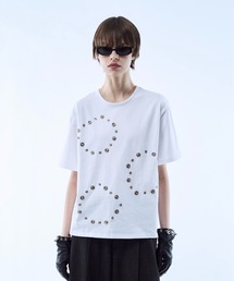 seyto（セイト）の「3way reversible eyelet design tee / 3ウェイリバーシブルアイレットデザインT（Tシャツ/カットソー）」