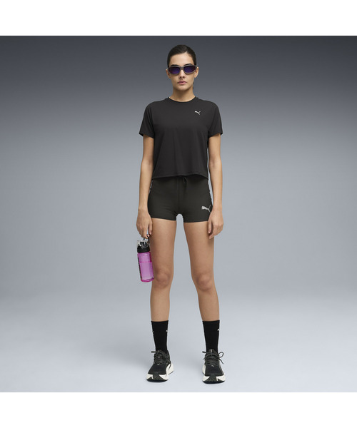 PUMA(プーマ)の「PUMA プーマ ウィメンズ ランニング クールセル 半袖 Tシャツ(Tシャツ/カットソー・レディース・ブラック/ピンクベージュ・MEDIUM/LARGE/X-SMALL/SMALL)」の6枚目の写真