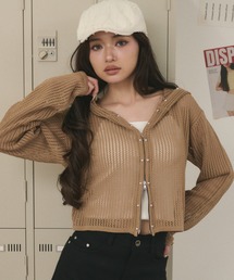 dispark | DISPARK/【26年春夏新作】スタッズメッシュパーカー(パーカー)