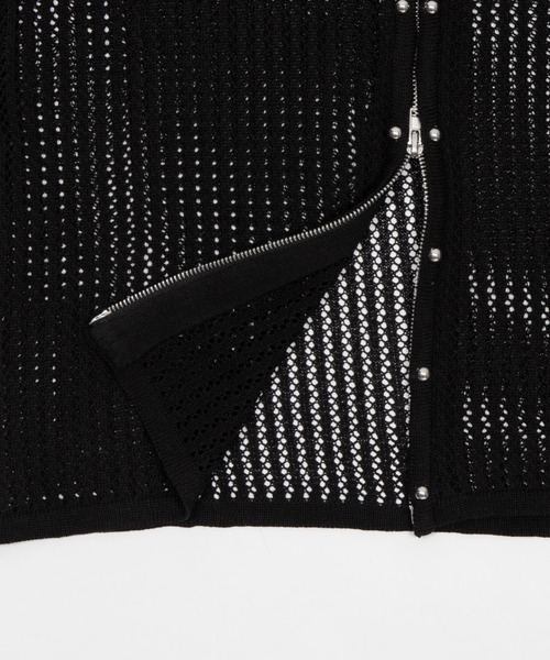 dispark（ディスパーク）の「DISPARK/【26年春夏新作】スタッズメッシュパーカー（パーカー・レディース・ブラック/ブラウン・FREE）」の15枚目の写真