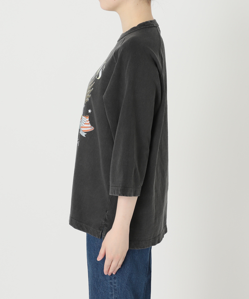 GOOD ROCK SPEED（グッドロックスピード）の「GOOD ROCK SPEED / グッドロックスピード GS ORIGINAL 7/S Tshirts（Tシャツ/カットソー・レディース・ブラウン/チャコールグレー・FREE）」の16枚目の写真