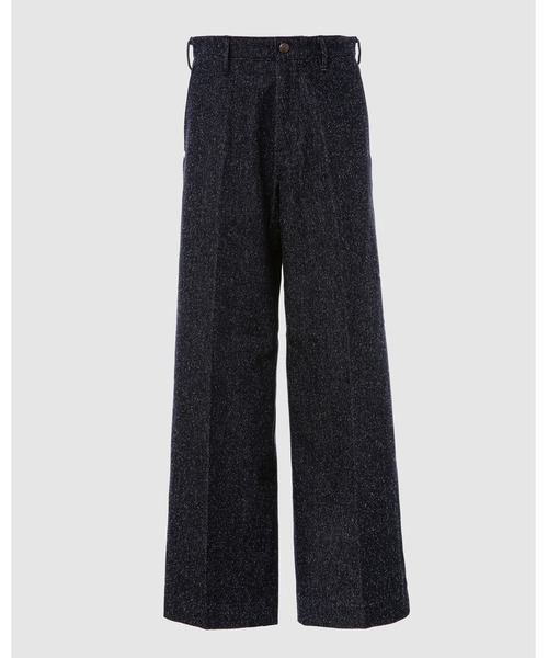 MASU(エムエーエスユー)の「MB NEP WIDE TROUSERS(その他パンツ・メンズ・インディゴブルー/ブラウン・44/46)」の1枚目の写真