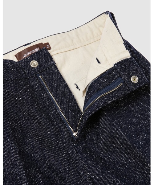MASU(エムエーエスユー)の「MB NEP WIDE TROUSERS(その他パンツ・メンズ・インディゴブルー/ブラウン・44/46)」の4枚目の写真
