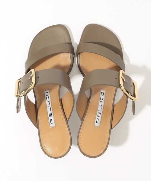 PELLICO（ペリーコ）の「PELLICO BELTED ヒールサンダル（サンダル・レディース・グレー・37.5/36.5/35.5）」の8枚目の写真