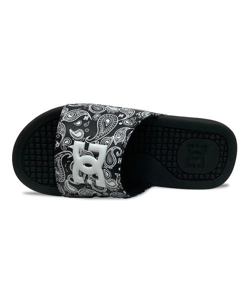 DC SHOES(ディーシーシューズ)の「DC SHOES メンズ BOLSA 【2026年春夏モデル】/スライドサンダル・シャワサン(シャワーサンダル)(サンダル・メンズ・ブラック/ブラック×ホワイト/ゴールド×ブラウン・25cm/26cm/27cm/28cm/29cm/30cm)」の2枚目の写真