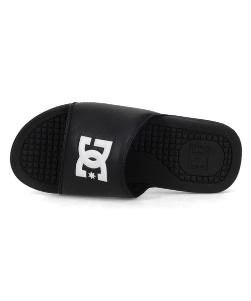 DC SHOES(ディーシーシューズ)の「DC SHOES メンズ BOLSA 【2026年春夏モデル】/スライドサンダル・シャワサン(シャワーサンダル)(サンダル・メンズ・ブラック/ブラック×ホワイト/ゴールド×ブラウン・25cm/26cm/27cm/28cm/29cm/30cm)」の1枚目の写真