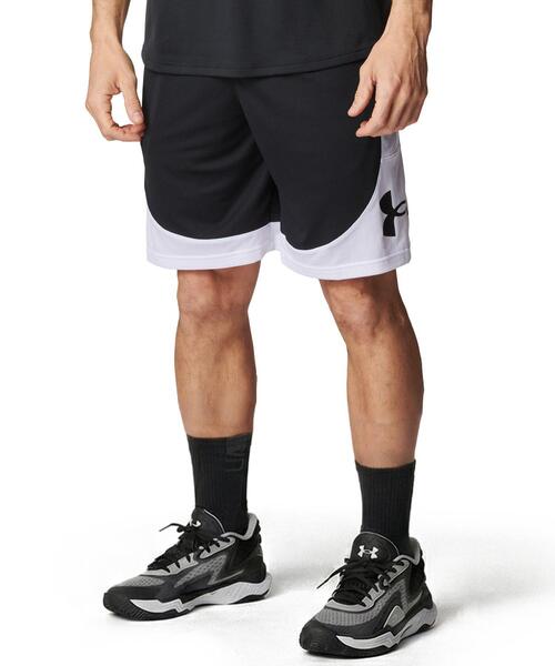 UNDER ARMOUR(アンダーアーマー)の「UAネクストジェン ロゴ ショーツ(バスケットボール/メンズ)(その他パンツ・メンズ・ブラック・S/M/L/2XL/XL/3XL)」の1枚目の写真