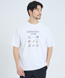 ABAHOUSE GRAY | 【ESSENTIALS】 半袖Tシャツ(Tシャツ/カットソー)