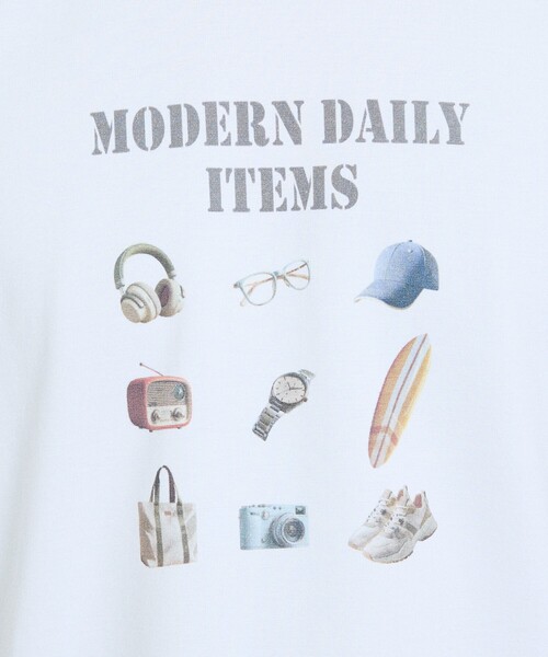 ABAHOUSE GRAY（アバハウスグレイ）の「【ESSENTIALS】 半袖Tシャツ（Tシャツ/カットソー・メンズ・カーキ/イエロー・46/48）」の10枚目の写真