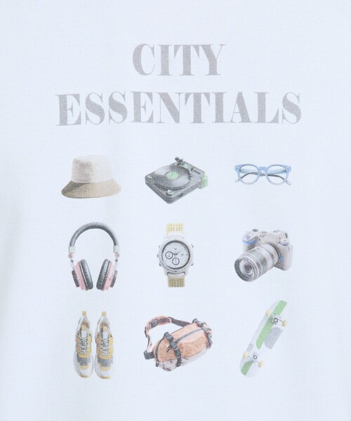 ABAHOUSE GRAY（アバハウスグレイ）の「【ESSENTIALS】 半袖Tシャツ（Tシャツ/カットソー・メンズ・カーキ/イエロー・46/48）」の13枚目の写真