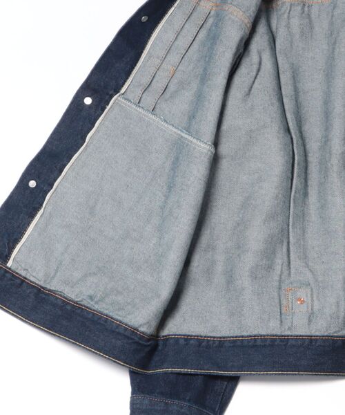 Levi's(リーバイス)の「【LEVI'S/リーバイス】【永遠の定番 1st】TYPE I TRUCKER JACKET 1stトラッカージャケット ワンウォッシュ Gジャン 定番 アメカジ(デニムジャケット・メンズ・ワンウォッシュ・MEDIUM/X-LARGE/LARGE)」の3枚目の写真