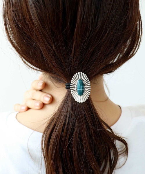 LIMITED NUMBER /ストーンコンチョヘアゴム（ヘアゴム）｜Cepica