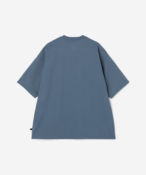 DAIWA PIER39(ダイワピア39)の「DAIWA PIER39 | TECH DRAWSTRING S/S TEE MEN(Tシャツ/カットソー・メンズ・ダークブラウン/ブルー系その他/ホワイト・S/L/M)」の4枚目の写真