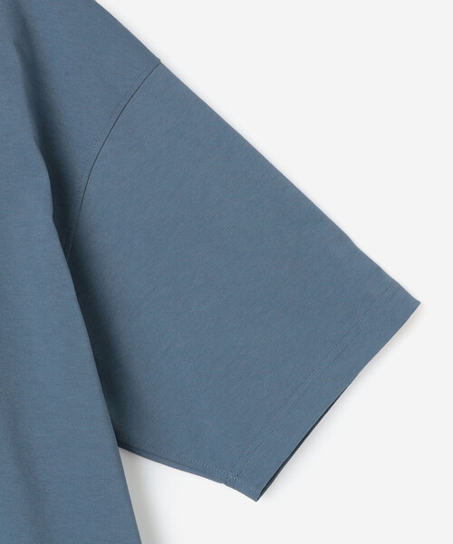 DAIWA PIER39(ダイワピア39)の「DAIWA PIER39 | TECH DRAWSTRING S/S TEE MEN(Tシャツ/カットソー・メンズ・ダークブラウン/ブルー系その他/ホワイト・S/L/M)」の6枚目の写真
