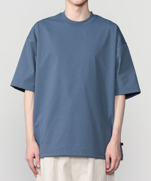 DAIWA PIER39(ダイワピア39)の「DAIWA PIER39 | TECH DRAWSTRING S/S TEE MEN(Tシャツ/カットソー・メンズ・ダークブラウン/ブルー系その他/ホワイト・S/L/M)」の10枚目の写真