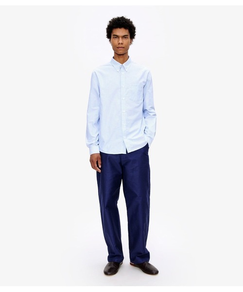 A.P.C.(アーペーセー)の「CHEMISE NEW GREG(シャツ/ブラウス・メンズ・ネイビー・S/XS/M/L)」の2枚目の写真