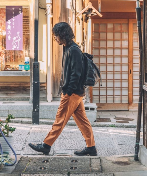 soi（ソイ）の「soi 巾着バックパック（バックパック/リュック・メンズ・ブラック/ホワイト系その他/ブラウン/グリーン系その他・FREE）」の7枚目の写真