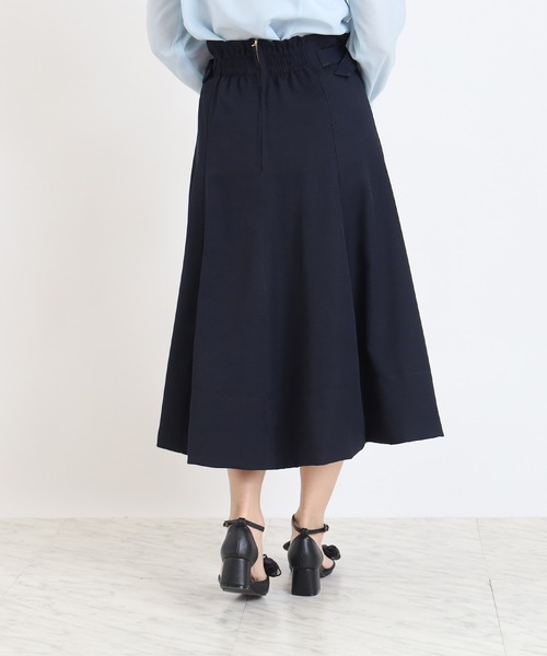 ASTORIA ODIER(アストリアオディール)の「サイドバックルフレアスカート(スカート・レディース・ベージュ/ネイビー/ラベンダー・SMALL/MEDIUM/LARGE)」の19枚目の写真