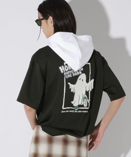 LAKOLE(ラコレ)の「オバケTEEパーカー / 662049(パーカー・メンズ・ホワイト/ブラック/ブルー・LARGE/MEDIUM)」の11枚目の写真