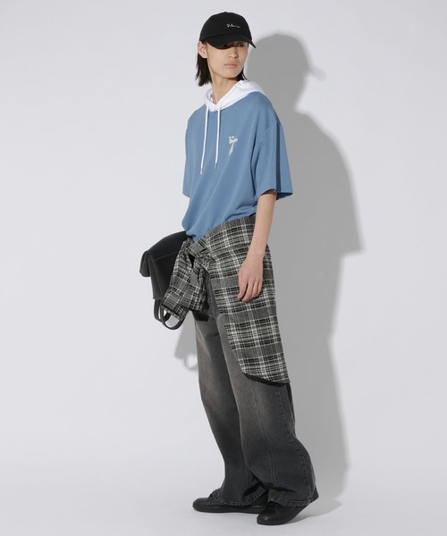 LAKOLE(ラコレ)の「オバケTEEパーカー / 662049(パーカー・メンズ・ホワイト/ブラック/ブルー・LARGE/MEDIUM)」の12枚目の写真