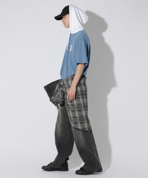 LAKOLE(ラコレ)の「オバケTEEパーカー / 662049(パーカー・メンズ・ホワイト/ブラック/ブルー・LARGE/MEDIUM)」の14枚目の写真