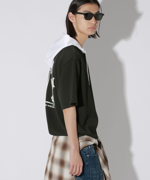 LAKOLE(ラコレ)の「オバケTEEパーカー / 662049(パーカー・メンズ・ホワイト/ブラック/ブルー・LARGE/MEDIUM)」の10枚目の写真