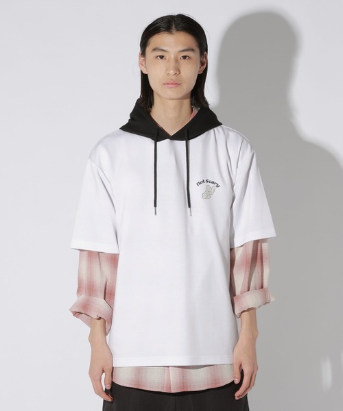 LAKOLE(ラコレ)の「オバケTEEパーカー / 662049(パーカー・メンズ・ホワイト/ブラック/ブルー・LARGE/MEDIUM)」の16枚目の写真
