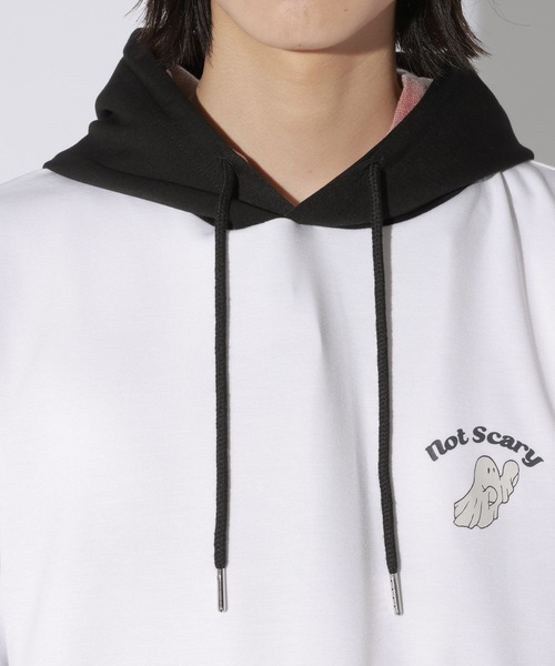 LAKOLE(ラコレ)の「オバケTEEパーカー / 662049(パーカー・メンズ・ホワイト/ブラック/ブルー・LARGE/MEDIUM)」の19枚目の写真