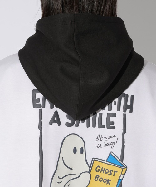 LAKOLE(ラコレ)の「オバケTEEパーカー / 662049(パーカー・メンズ・ホワイト/ブラック/ブルー・LARGE/MEDIUM)」の22枚目の写真
