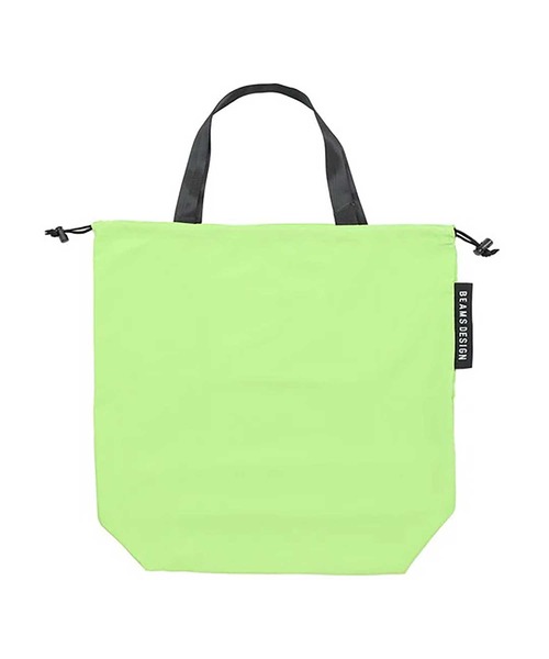 BEAMS DESIGN(ビームス デザイン)の「ポケッタブルエコバック(エコバッグ/サブバッグ・メンズ・ライトグリーン/ブラウン/ローズ・FREE)」の3枚目の写真