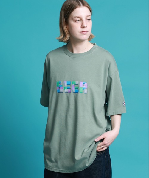 JACKROSE(ジャックローズ)の「YOIDORE ブロック ビール TEE(Tシャツ/カットソー・メンズ・ホワイト/ライトグリーン・L/XL/M)」の22枚目の写真