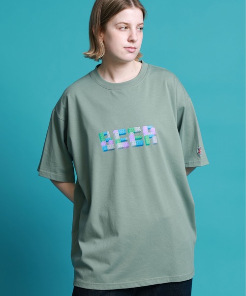 JACKROSE(ジャックローズ)の「YOIDORE ブロック ビール TEE(Tシャツ/カットソー・メンズ・ホワイト/ライトグリーン・L/XL/M)」の20枚目の写真