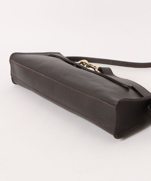 AULENTTI(オウレンティ)の「【AULENTTI/オウレンティ】横長 ショルダーバッグ 肩掛け ハンドバッグ 2WAY(ショルダーバッグ・レディース・ベージュ系その他/ブラウン/ダークブラウン/オリーブ/ブラック・FREE)」の7枚目の写真