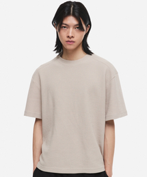 DEFINE（ディファイン）の「クロップワッフルハーフTシャツソフトサンド（Tシャツ/カットソー）」