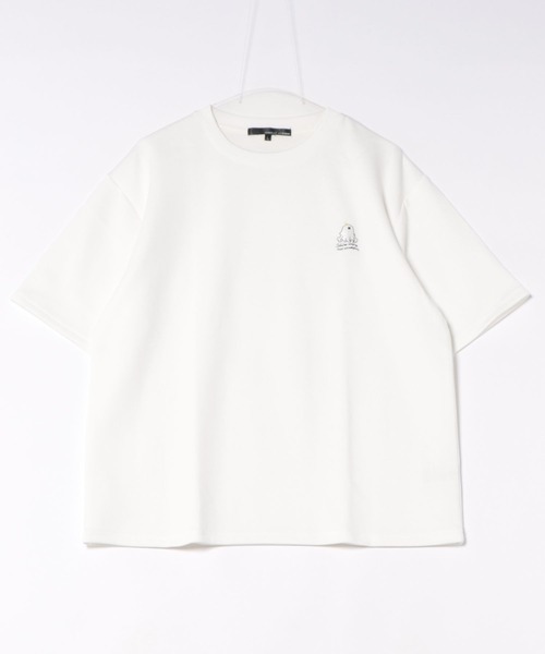 8(eight)(エイト)の「ワンポイント刺繍アソートTシャツ(Tシャツ/カットソー・メンズ・ホワイト/ブラック/ブラック系その他/ホワイト系その他3/ブラック系その他3/ブラック系その他2/ホワイト系その他2/ホワイト系その他・MEDIUM/LARGE)」の2枚目の写真