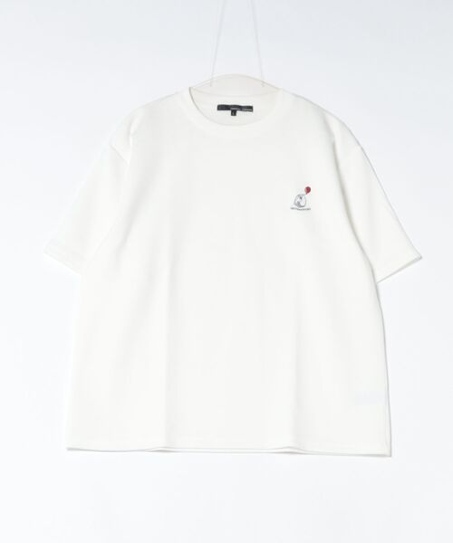 8(eight)(エイト)の「ワンポイント刺繍アソートTシャツ(Tシャツ/カットソー・メンズ・ホワイト/ブラック/ブラック系その他/ホワイト系その他3/ブラック系その他3/ブラック系その他2/ホワイト系その他2/ホワイト系その他・MEDIUM/LARGE)」の1枚目の写真