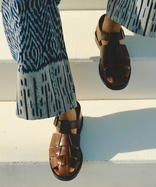 Paraboot(パラブーツ)の「PARABOOT / パラブーツ 別注 PACIFIC パシフィック ホーウィンレザー(その他シューズ・メンズ・ブラウン系その他・42/41/40/39)」の3枚目の写真