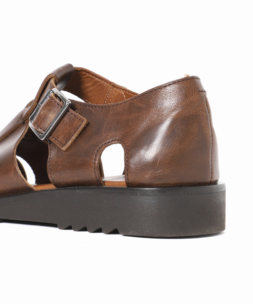 Paraboot(パラブーツ)の「PARABOOT / パラブーツ 別注 PACIFIC パシフィック ホーウィンレザー(その他シューズ・メンズ・ブラウン系その他・42/41/40/39)」の11枚目の写真