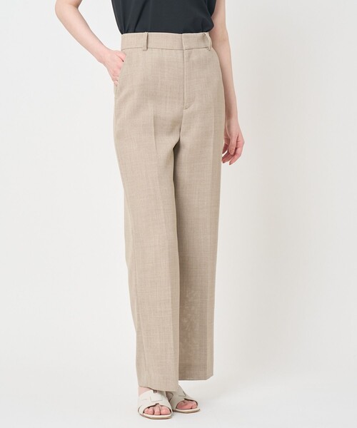 ANAYI（アナイ）の「カラミリネンライクワイドパンツ〈セットアップ対応商品〉（その他パンツ・レディース・ホワイト/ベージュ/ネイビー・36/38）」の22枚目の写真