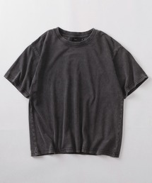 【88】無地 カモフラ柄 短丈 クルーネック Tシャツ/ケミカル加工/ユニセックス/レディース/メンズ/新色追加