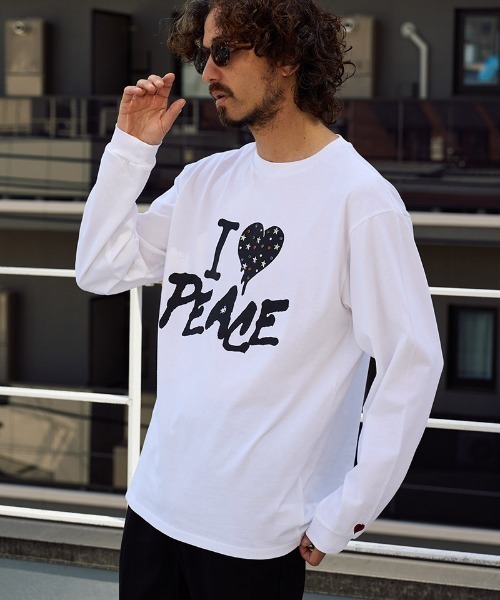 STUD MUFFIN(スタッドマフィン)の「mlt5682- 7ozコットン天竺 カラークリスタルメタルミックスLS Tシャツ(624-02896)(Tシャツ/カットソー・メンズ・ブラック/アッシュ/ホワイト・2/3/4)」の17枚目の写真