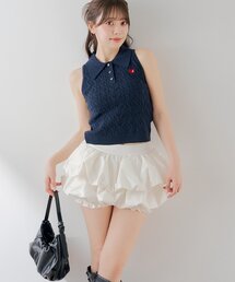 2wayリボンティアードミニワンピース（ワンピース）｜Chico（チコ）の