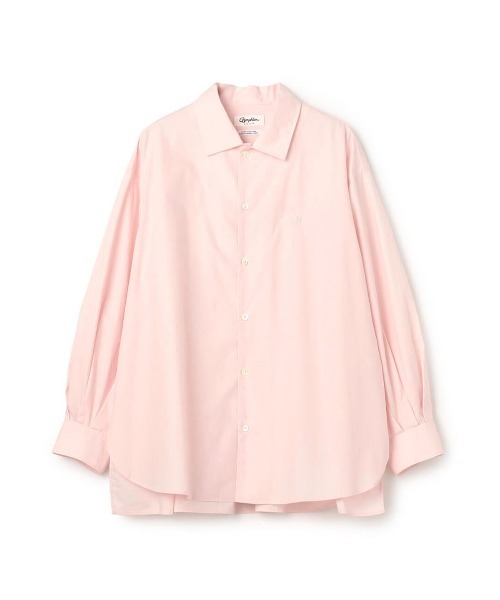 Kinetics(キネティクス)の「Gymphlex Cotton L/S tunic shirt(ジムフレックス コットン 長袖チュニックシャツ)(シャツ/ブラウス・レディース・グレー/ピンク・X-LARGE)」の2枚目の写真