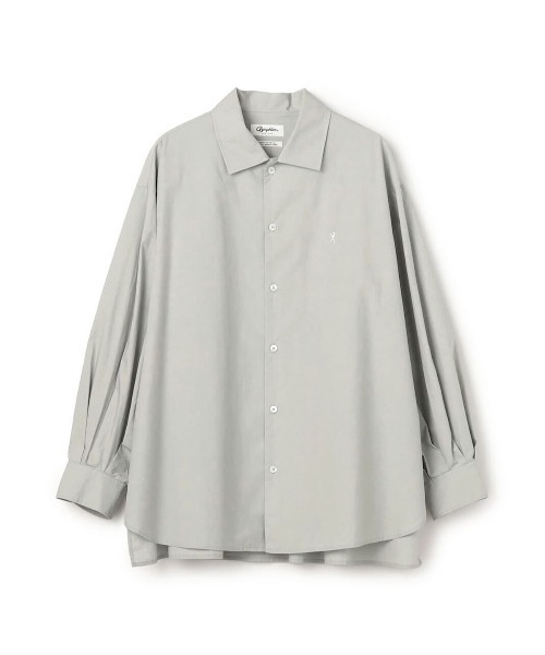 Kinetics(キネティクス)の「Gymphlex Cotton L/S tunic shirt(ジムフレックス コットン 長袖チュニックシャツ)(シャツ/ブラウス・レディース・グレー/ピンク・X-LARGE)」の3枚目の写真