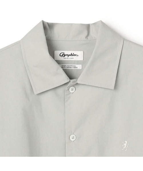 Kinetics(キネティクス)の「Gymphlex Cotton L/S tunic shirt(ジムフレックス コットン 長袖チュニックシャツ)(シャツ/ブラウス・レディース・グレー/ピンク・X-LARGE)」の5枚目の写真