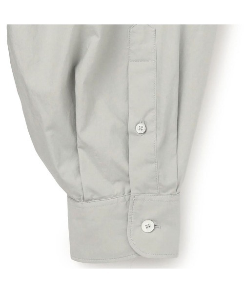 Kinetics(キネティクス)の「Gymphlex Cotton L/S tunic shirt(ジムフレックス コットン 長袖チュニックシャツ)(シャツ/ブラウス・レディース・グレー/ピンク・X-LARGE)」の6枚目の写真