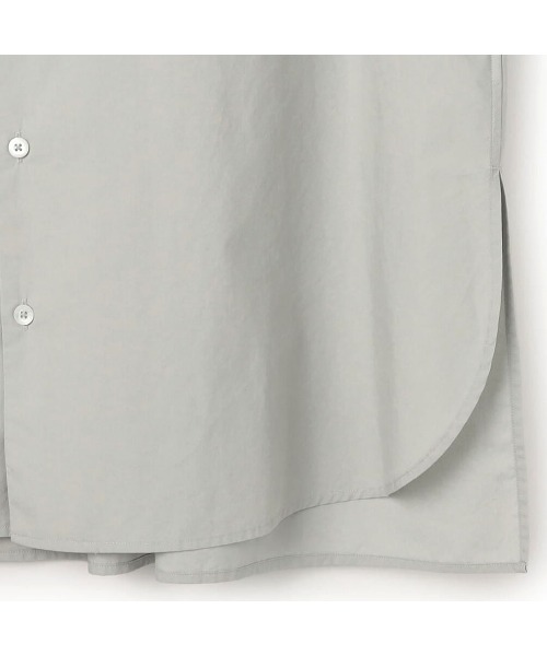 Kinetics(キネティクス)の「Gymphlex Cotton L/S tunic shirt(ジムフレックス コットン 長袖チュニックシャツ)(シャツ/ブラウス・レディース・グレー/ピンク・X-LARGE)」の7枚目の写真