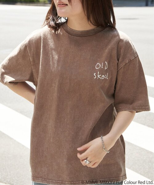VENCEEXCHANGE（ヴァンスエクスチェンジ）の「Banksy バンクシー Keep it real スノーウォッシュTシャツ（Tシャツ/カットソー・メンズ・グレー/ブラック/ブラウン・LL/L/M）」の3枚目の写真
