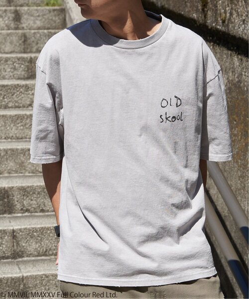 VENCEEXCHANGE（ヴァンスエクスチェンジ）の「Banksy バンクシー Keep it real スノーウォッシュTシャツ（Tシャツ/カットソー・メンズ・グレー/ブラック/ブラウン・LL/L/M）」の8枚目の写真