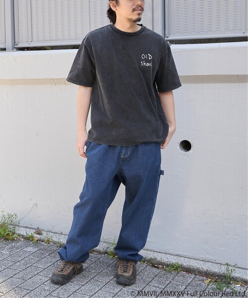 VENCEEXCHANGE（ヴァンスエクスチェンジ）の「Banksy バンクシー Keep it real スノーウォッシュTシャツ（Tシャツ/カットソー・メンズ・グレー/ブラック/ブラウン・LL/L/M）」の9枚目の写真